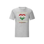 Békét a szívbe női póló (szürke)