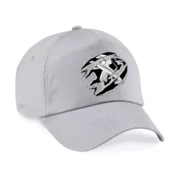 VILÁGOSSZÜRKE SZÖVET PEUGEOT BASEBALL SAPKA