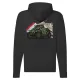 Csaba Light Tank style cipzáras pulóver (fekete)