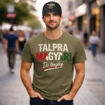 Talpra magyar póló (zöld)