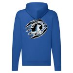 VAUXHALL CIPZÁRAS KÉK KAPUCNIS PULÓVER