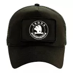 SKODA Fekete Cserélhető Tapaszos Baseball Sapka