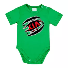 KIA ZÖLD RÖVID UJJÚ BABA BODY 