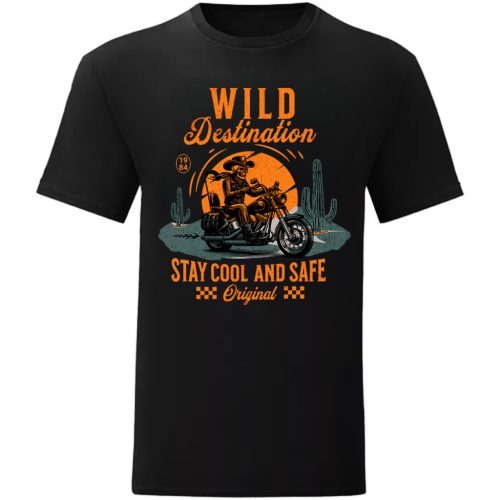 WILD DESTINATION FEKETE PÓLÓ