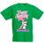 KUTYÁS RÖVID UJJÚ 2.SZÜLINAPOS ZÖLD LÁNY GYEREK PÓLÓ