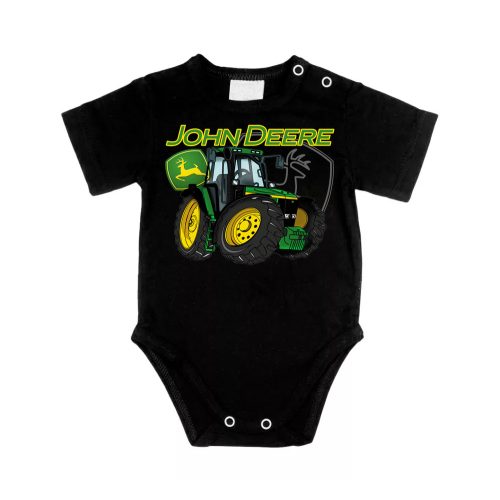 Zöld Traktor Baby Body RÖVID UJJÚ