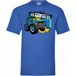 Nagy DUTRA TRAKTOROS PÓLÓ KÉK