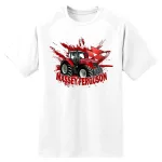 MASSEY FERGUSON TRAKTOROS PÓLÓ FEHÉR