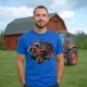 MTZ 82 TRAKTOROS PÓLÓ KÉK