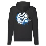  RALLYS VOLKSWAGEN BOGÁR (KÄFER) FEKETE CIPZÁRAS KAPUCNIS PULÓVER