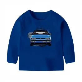 VW GOLF MK3 HOSSZÚ UJJÚ GYEREK PÓLÓ KÉK