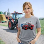 Zetor C. 170 Szürke Traktoros női póló