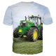 john deere traktoros 3D póló XXXL