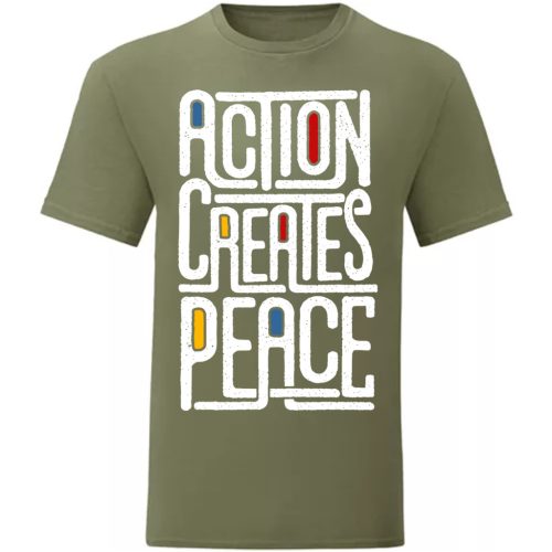Action, Creates…Zöld póló