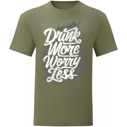 Drink more…Zöld póló