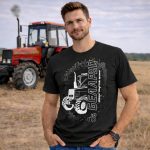 Belarus NEW körvonalas design fekete póló fehér minta