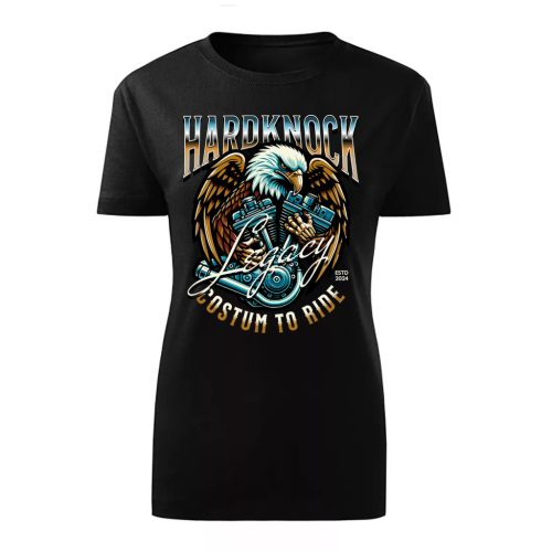 HARDKNOCK MOTOROS FEKETE NŐI PÓLÓ