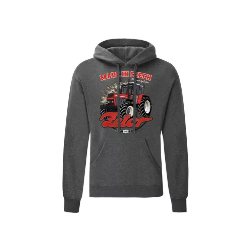 Zetor Kapucnis pulover sötétszürke