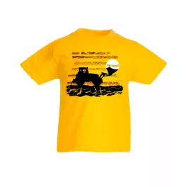   outlet "I LOVE TRACTORS" SÁRGA GYEREK PÓLÓ 116-122-as 
