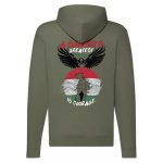 A Soliders... cipzáras pulóver (zöld)