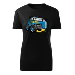 Nagy Dutra fekete traktoros női póló