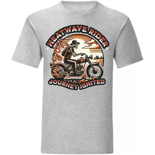 HEAT WAVE RIDER MOTOROS PÓLÓ SZÜRKE