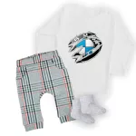 BMW Fehér HOSSZÚ UJJÚ BABA BODY + nadrág és zokni