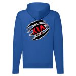 KIA CIPZÁRAS KÉK KAPUCNIS PULÓVER