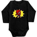 Pókember Baby Body piros