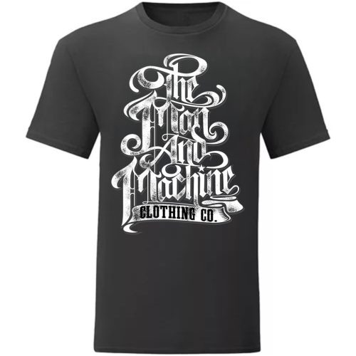 The Man and…Fekete póló