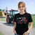 Zetor C. 170 Fekete Traktoros női póló