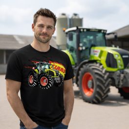 CLAAS AXION TRAKTOROS PÓLÓ FEKETE
