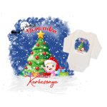 BOLDOG KARÁCSONYT BABA BODY KISLÁNY  Hosszú ujjú