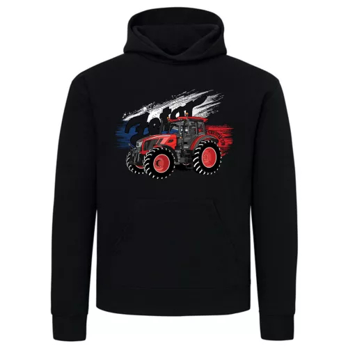 Zetor C. 170 Kapucnis pulover fekete