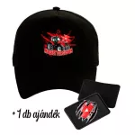 Massey Ferguson FEKETE  CSERÉLHETŐ TAPASZOS BASEBALL SAPKA 