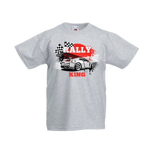 Rally King Gyerek Szürke póló
