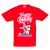 KUTYÁS RÖVID UJJÚ 3.SZÜLINAPOS PIROS LÁNY GYEREK PÓLÓ