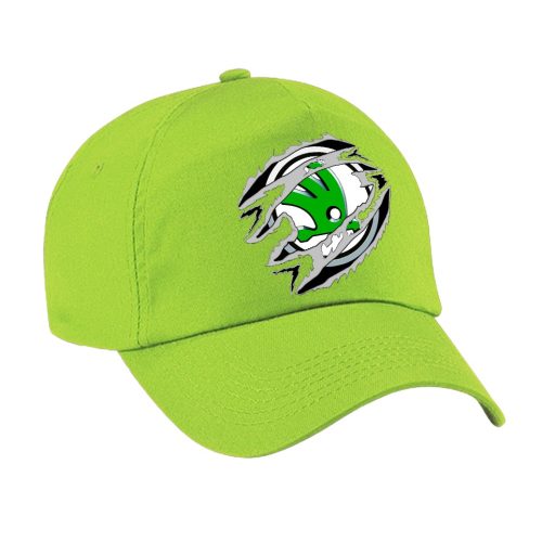 LIME SZÖVET SKODA GYEREK BASEBALL SAPKA