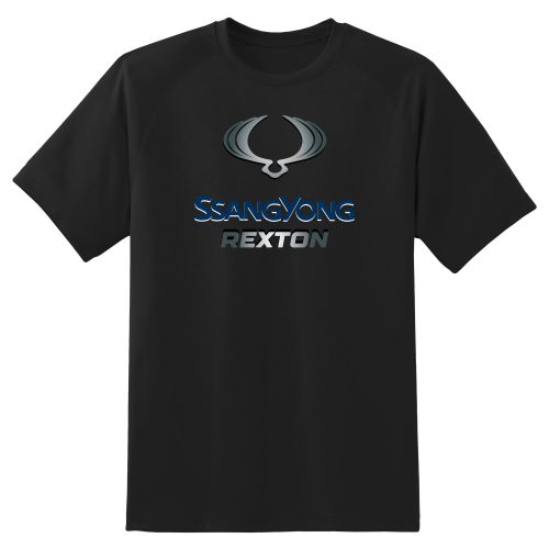 SsangYong Rexton Logo  mintás Szürke Póló