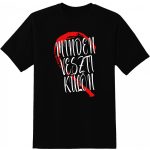 MINDEN ÉRTELMÉT VESZTI...FEKETE RÖVID UJJÚ PÁROS PÓLÓ 