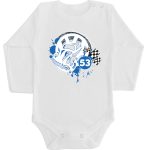 VOLKSWAGEN KÉK BOGÁR (käfer) baba body szett hosszú