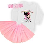 Hosszú ujjú fehér body + tütü szoknya és fejpánt