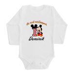 Hosszú ujjú fehér body + nadrág  