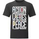 Action, Creates…Fekete póló
