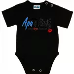 'Apa a főnök, amíg Anya haza nem ér'  Baba Body  fiú kék