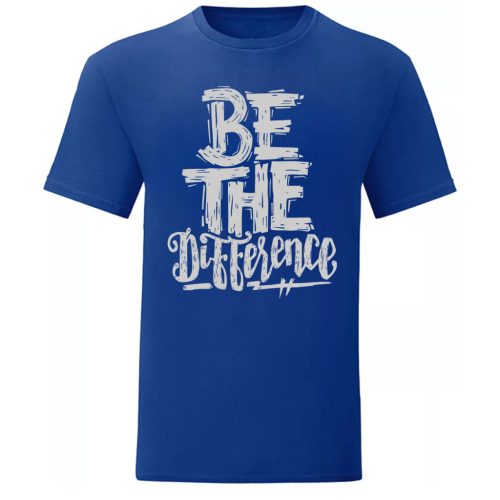 Be the Difference Kék póló