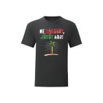 Ne háborút, jövőt adj! póló (fekete)