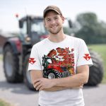 MASSEY FERGUSON FELIRATOS FEHÉR PÓLÓ