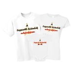 A Legszebb Ajándék - Családi Karácsonyi rövid ujjú  szett