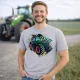 FENDT TRAKTOROS PÓLÓ SZÜRKE